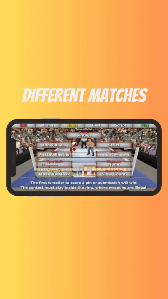 DIFFERENT MATCHES 
